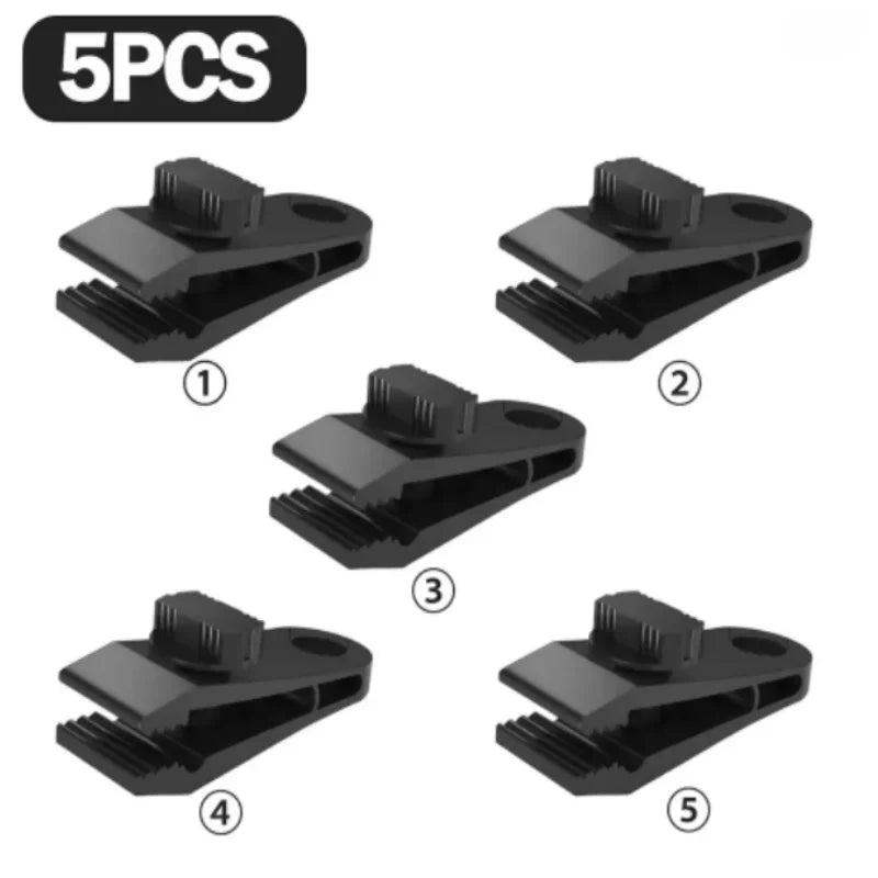 Heavy-Duty Locking Tarp Clips | 5–20 Pack