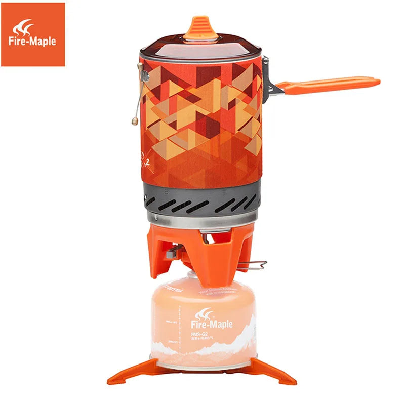 Fire-Maple FMS-X2 Portable Camping Cooking System | 2200W Heat Exchanger Stove