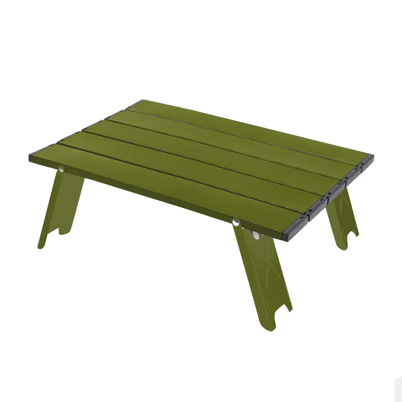 Ultralight Folding Aluminium Camping Table | Compact Roll-Up Outdoor Table