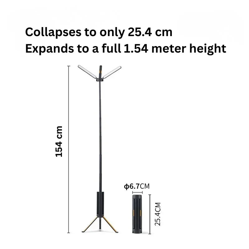 15600mAh Telescopic Camping Lantern | 3000LM Rechargeable LED Area Light