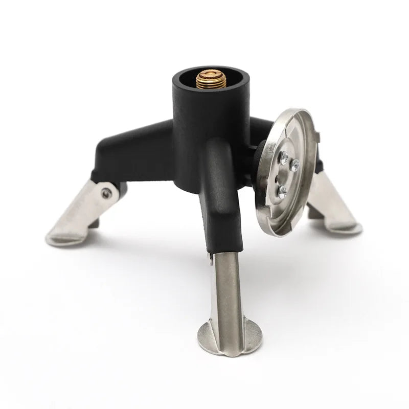 Portable Folding Camping Stove Kit | Gas Canister Converter & Stabiliser