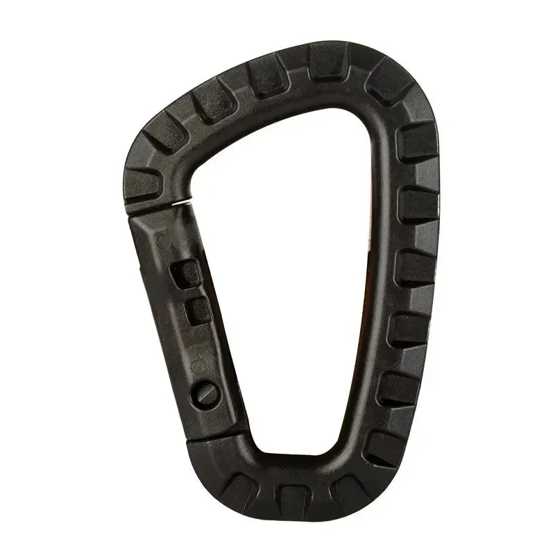 Tactical D-Ring Gear Carabiner Clip | 40kg Rated Accessory Hook