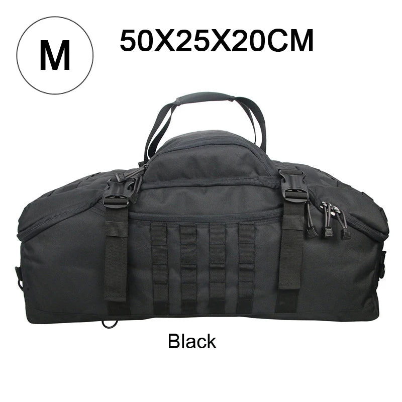 45L–80L MOLLE Camping Backpack | Large Capacity Hiking & Travel Rucksack