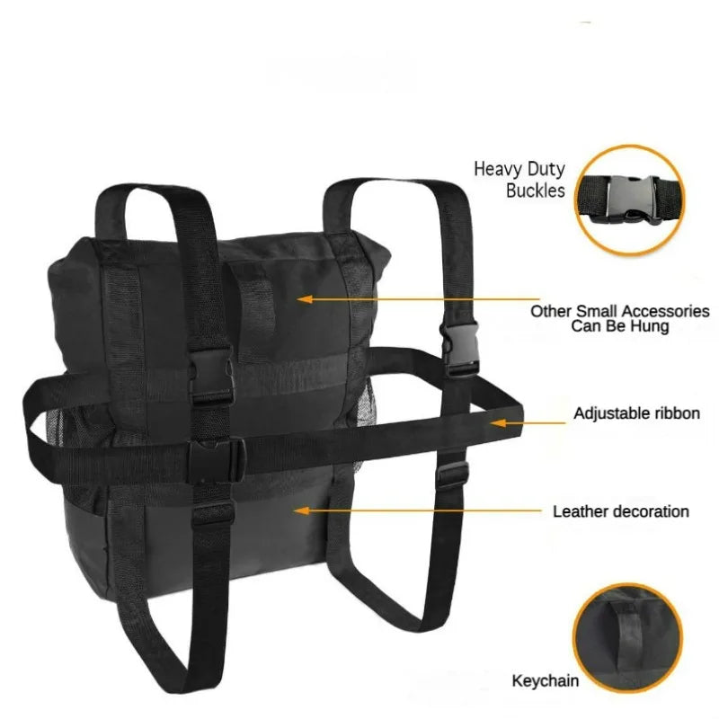 Spare Tyre Storage Bag | Heavy-Duty 4WD Rear Wheel Gear & Rubbish Bag