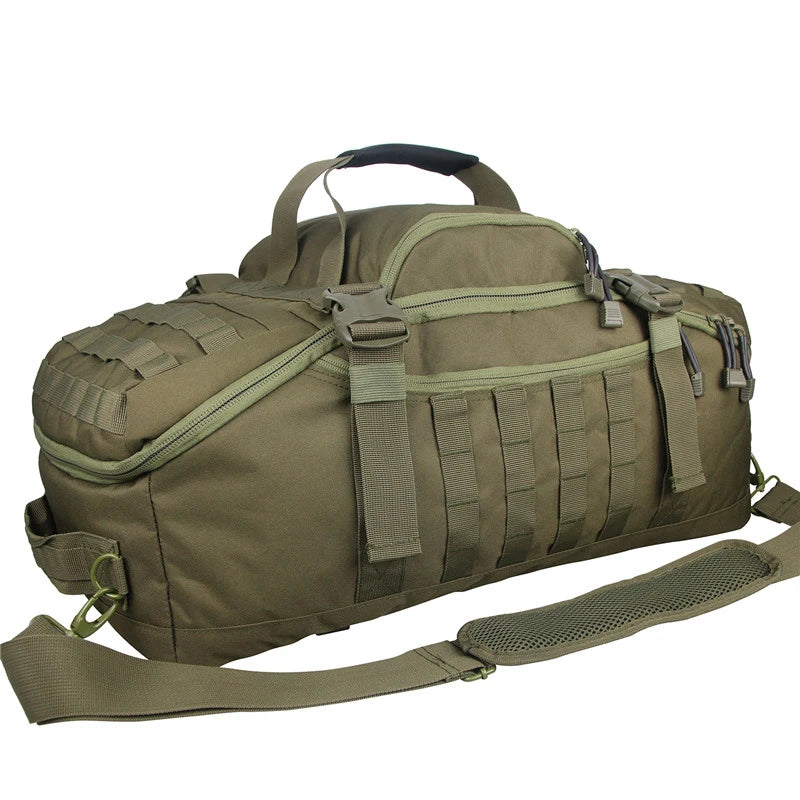 45L–80L MOLLE Camping Backpack | Large Capacity Hiking & Travel Rucksack