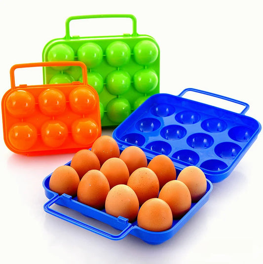 Portable Camping Egg Storage Box | 2, 4, 6 & 12 Egg Options