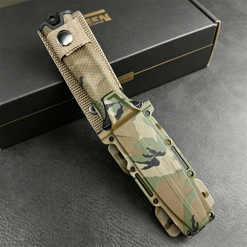 1500 Full Tang Fixed Blade Camping Knife | 9.9cm Blade with Sheath