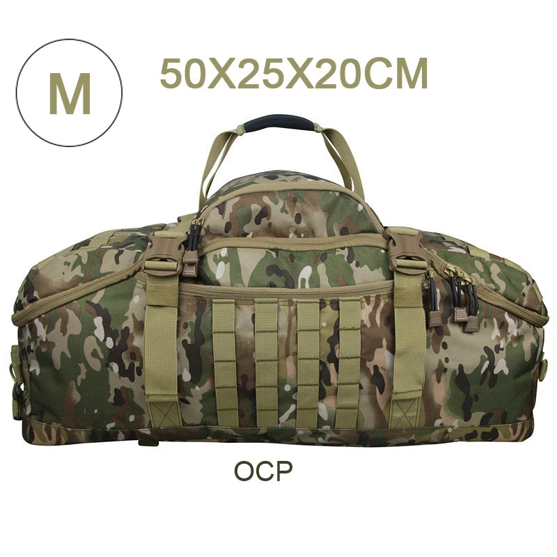 45L–80L MOLLE Camping Backpack | Large Capacity Hiking & Travel Rucksack