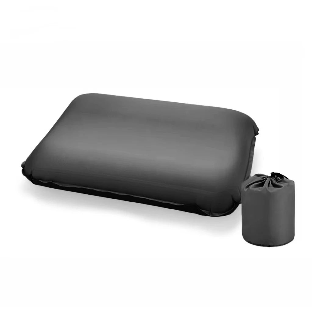 Self-Inflating Camping Pillow | Compact 3D Sponge Travel Pillow
