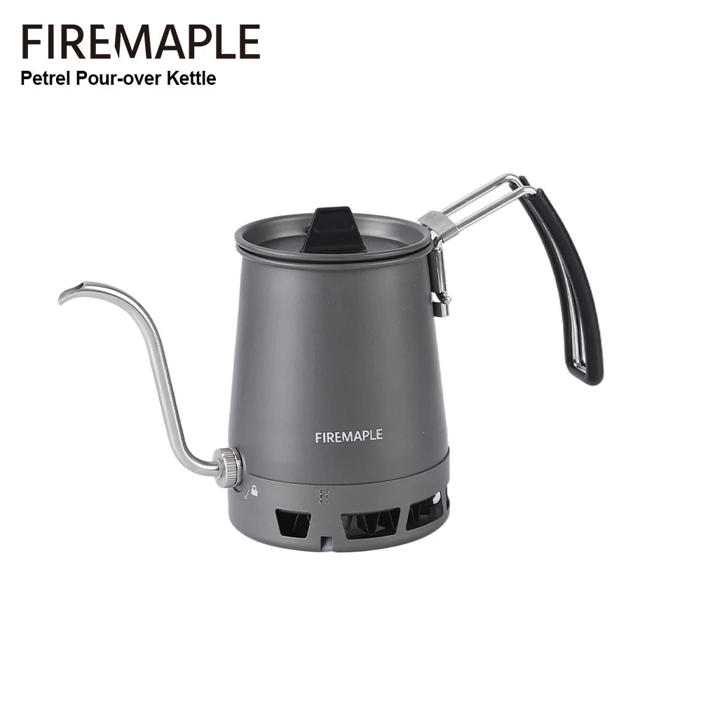 Fire-Maple Petrel 350ml Pour-Over Coffee Kettle | Folding Gooseneck Spout