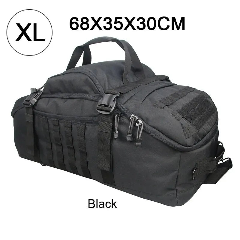 45L–80L MOLLE Camping Backpack | Large Capacity Hiking & Travel Rucksack
