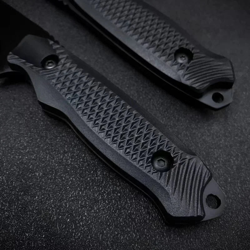 Portable Fixed Blade Utility Knife with Sheath | 9.2cm Steel Blade