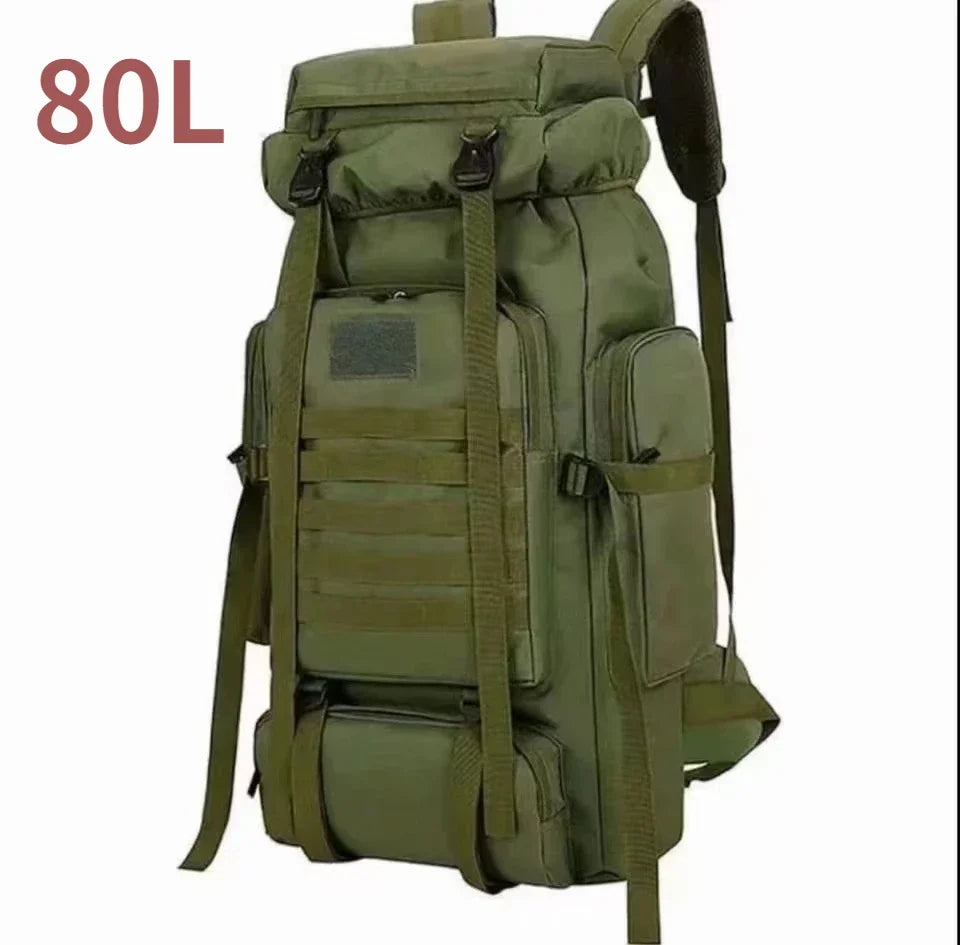 Thuram 80L/100L Large Hiking Backpack | Oxford Camping & Travel Pack