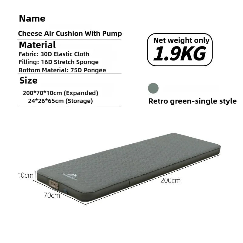 MOUNTAINHIKER 10cm Self-Inflating Camping Mattress | Single & Double