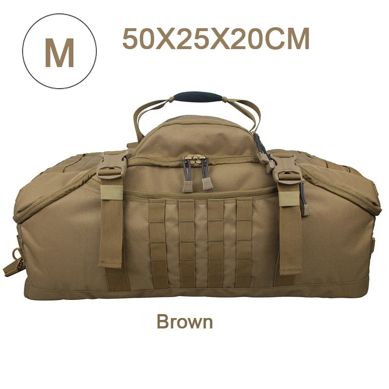 45L–80L MOLLE Camping Backpack | Large Capacity Hiking & Travel Rucksack