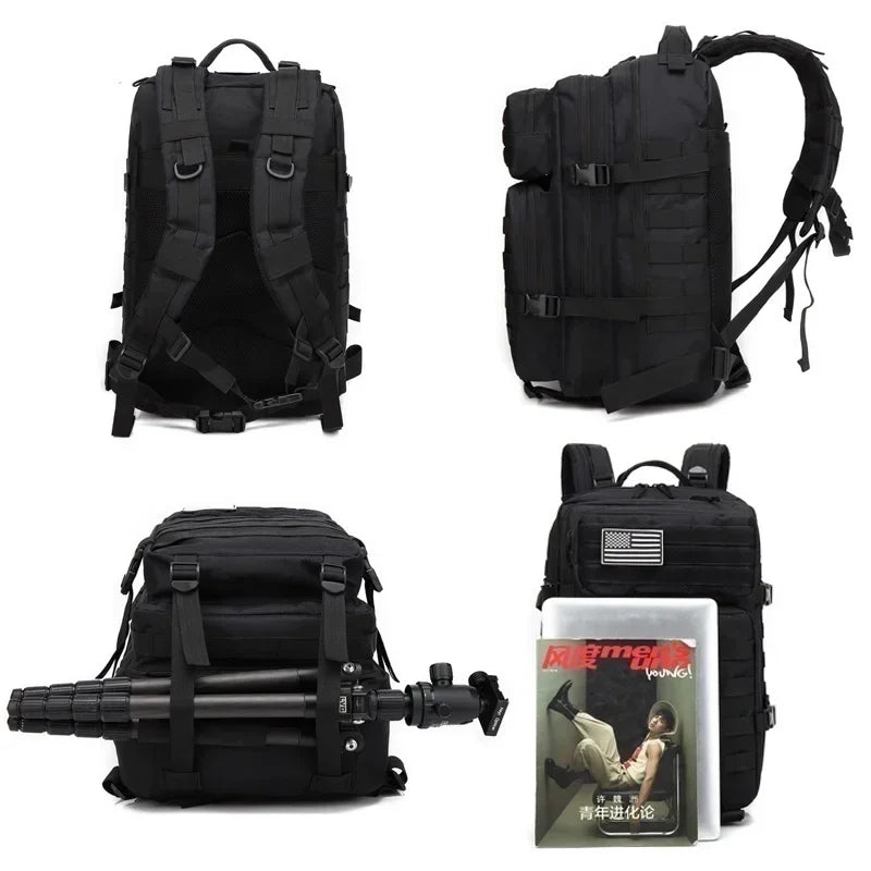 Thuram 30L/50L Outdoor Backpack | 1000D Nylon Hiking & Camping Pack