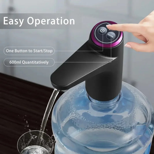 USB Rechargeable 5-Gallon Water Dispenser | Automatic Electric Bottle Pump