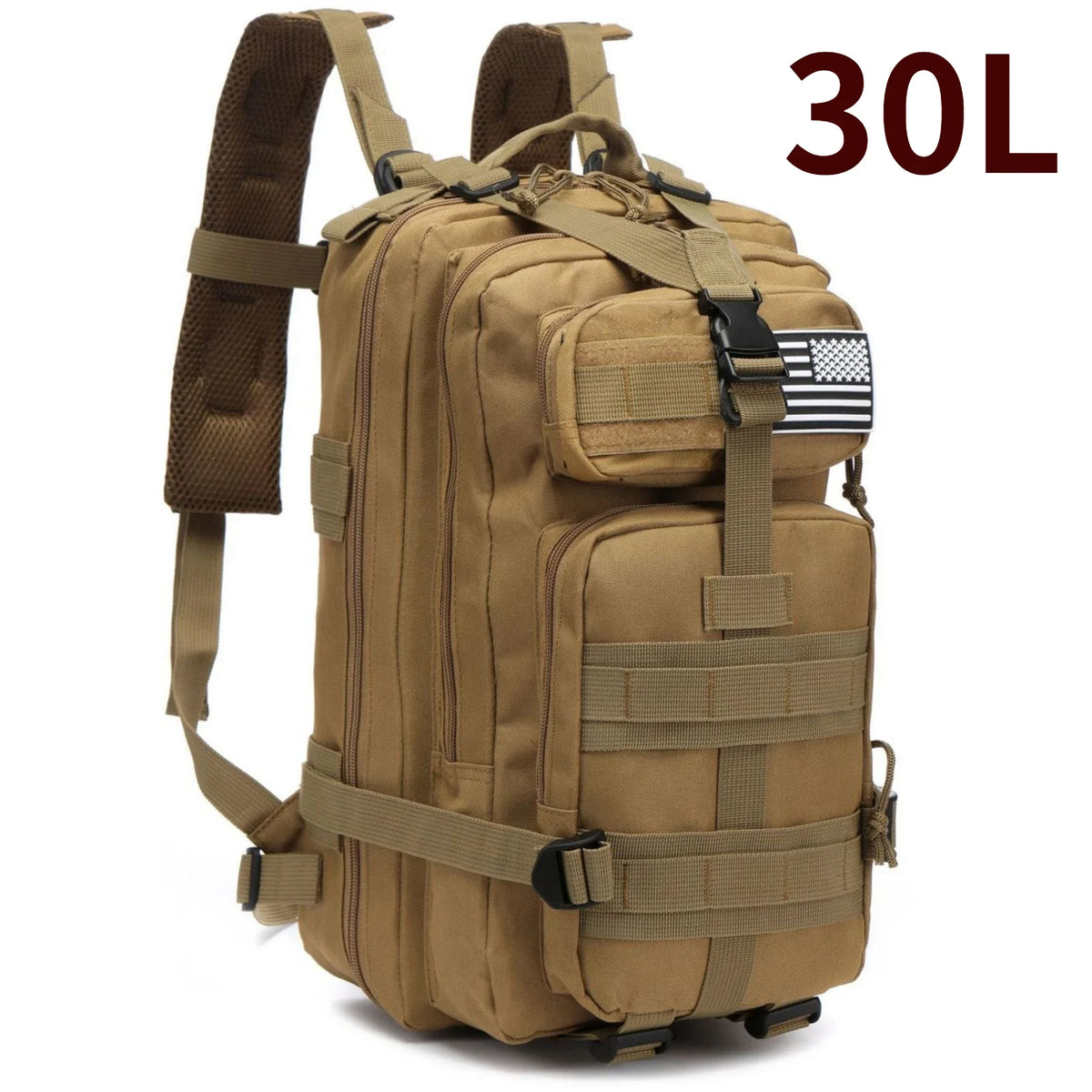 Thuram 30L/50L Outdoor Backpack | 1000D Nylon Hiking & Camping Pack