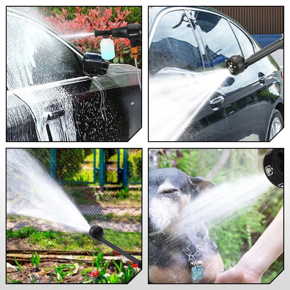 YOFIDRA Brushless Cordless Pressure Washer | Makita-Compatible 18V–21V Portable Cleaner