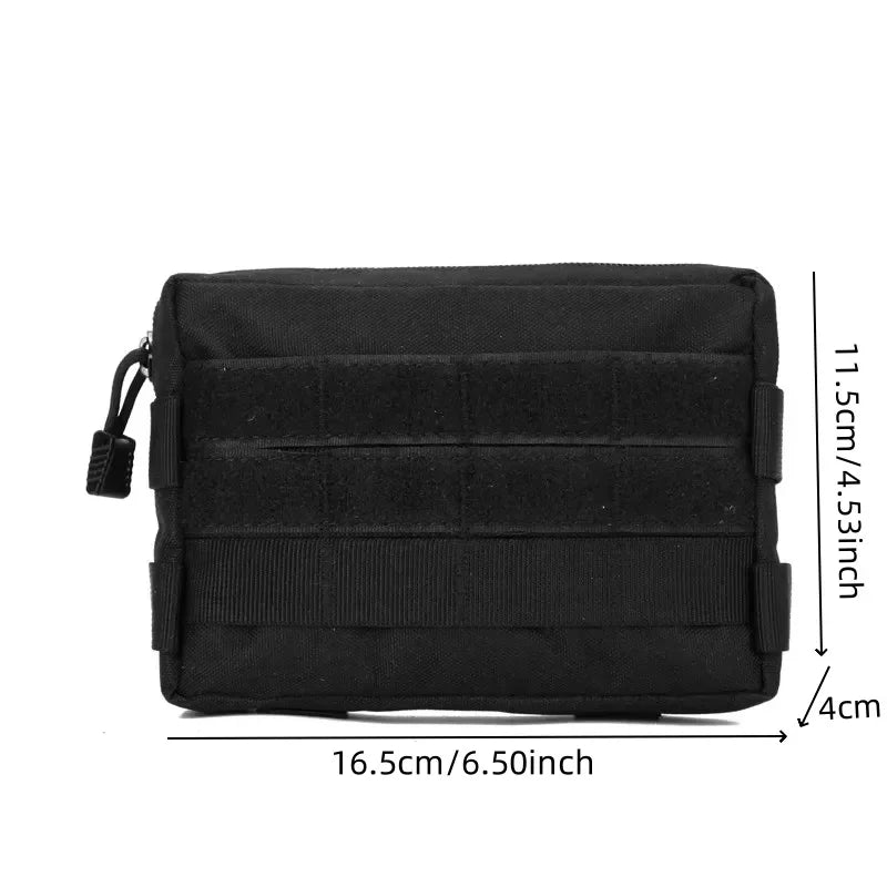 Tactical Molle Waist Pouch | Double-Layer EDC Utility Bag