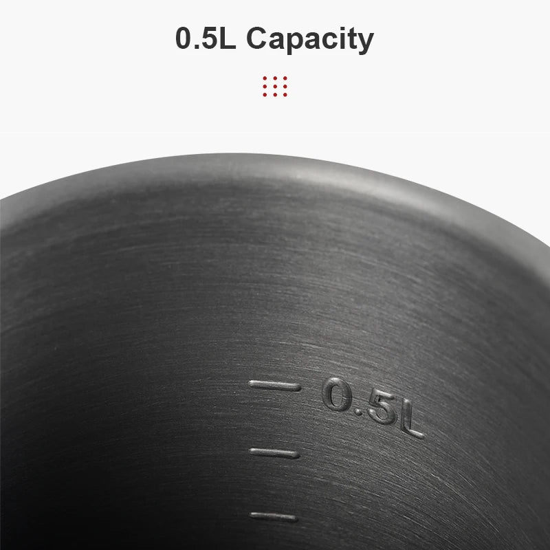 BRS-61 Integrated Camping Stove System | 1500W Heat-Exchange Cooking Pot