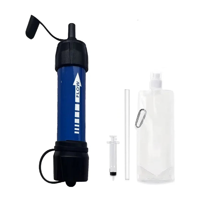 Portable Emergency Water Filter | Compact Hiking & Camping Purifier