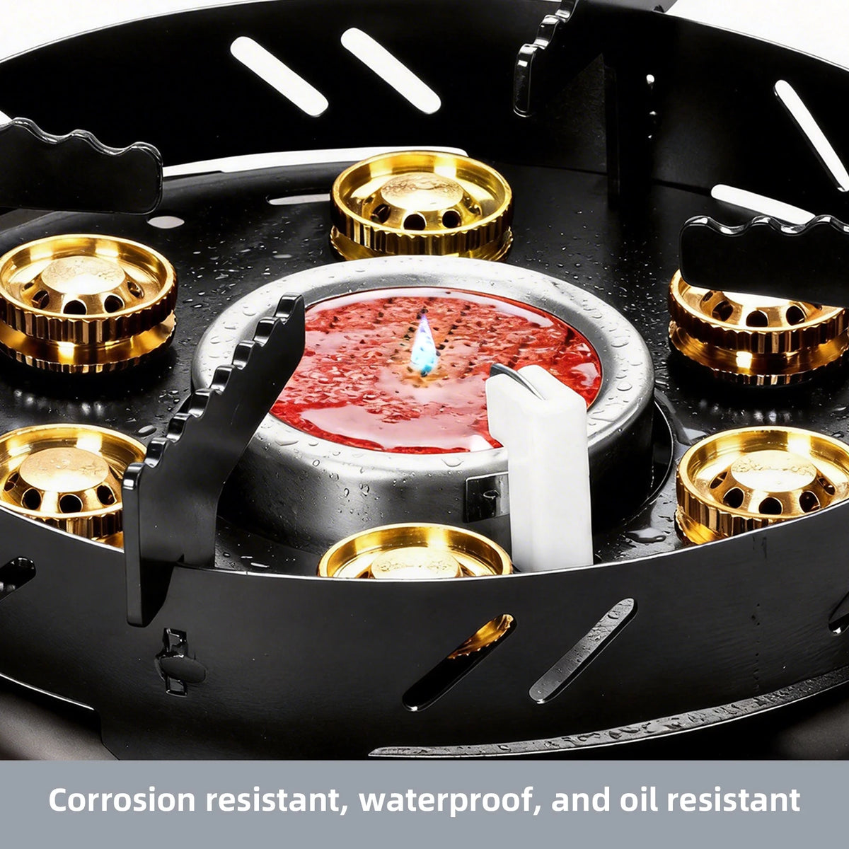 BISINNA 12800W Portable Camping Gas Stove | Windproof Split Burner
