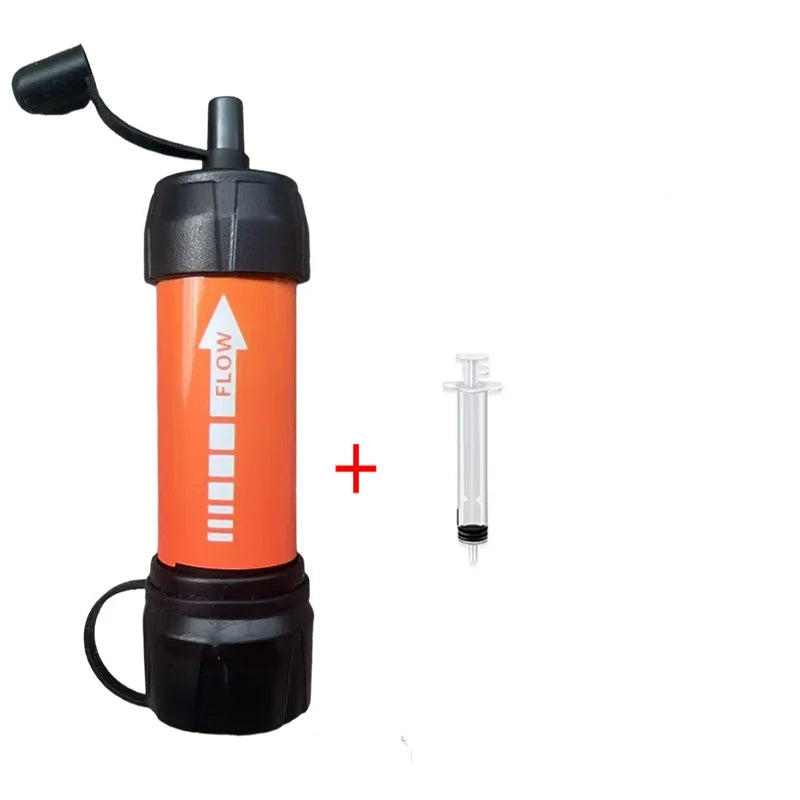 Portable Emergency Water Filter | Compact Hiking & Camping Purifier