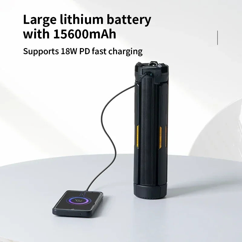 15600mAh Telescopic Camping Lantern | 3000LM Rechargeable LED Area Light