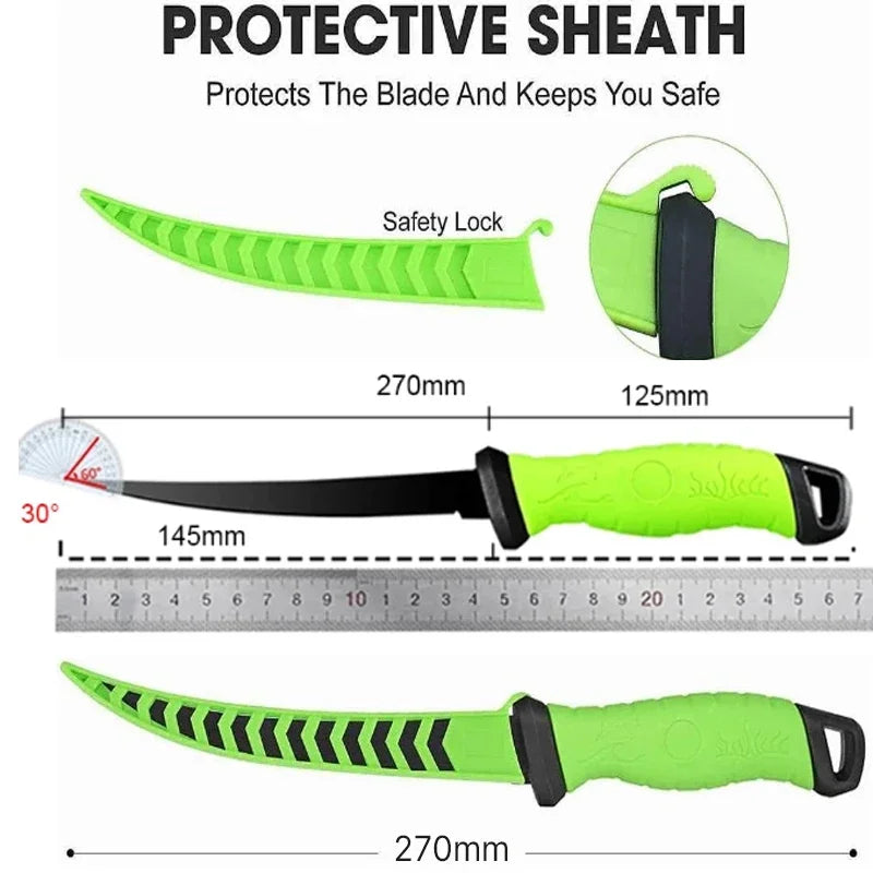 Stainless Steel Fish Fillet & Boning Knife | 14.5cm Blade