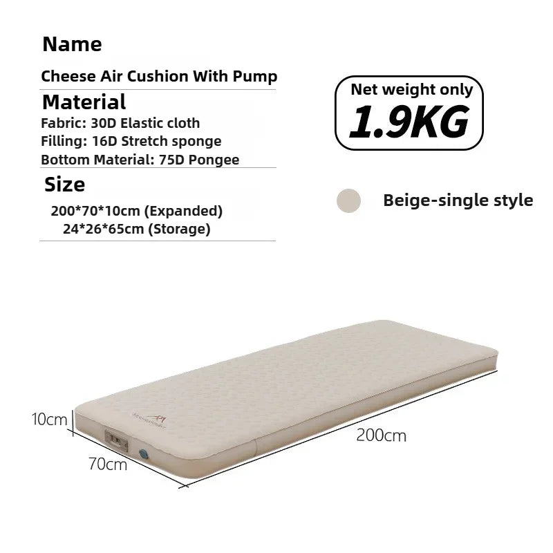 MOUNTAINHIKER 10cm Self-Inflating Camping Mattress | Single & Double