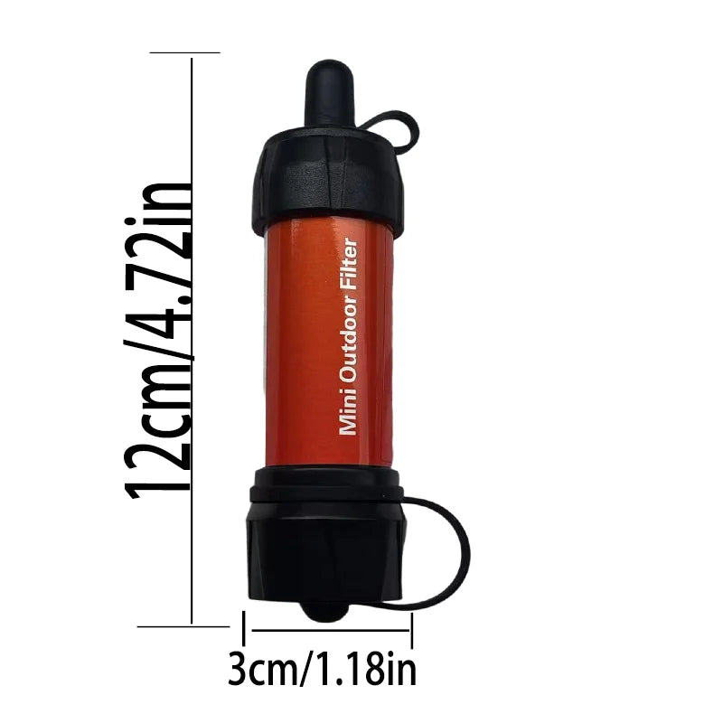 Portable Emergency Water Filter | Compact Hiking & Camping Purifier