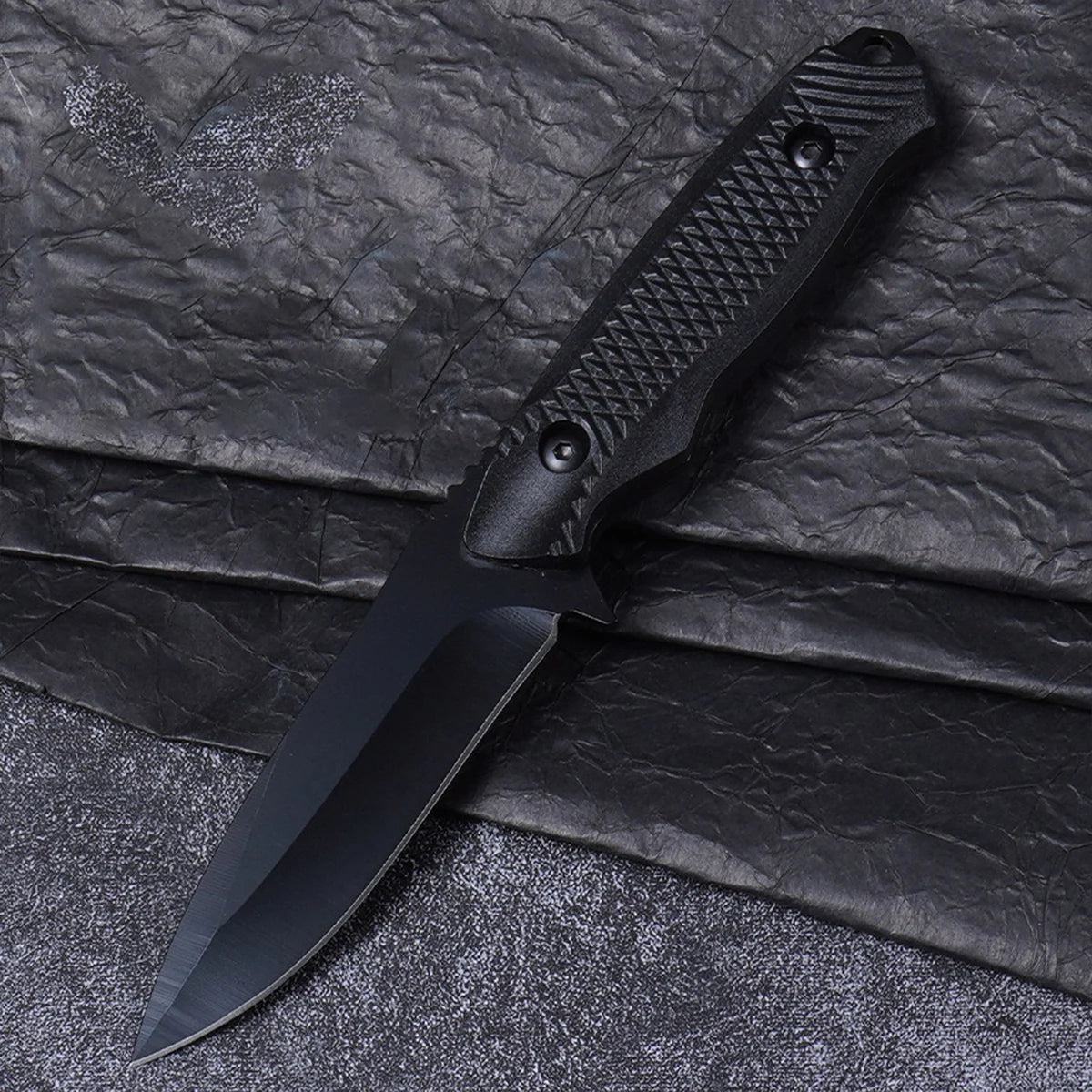 SHENJIU Black Blade Folding Utility Knife | 9.3cm Locking Blade