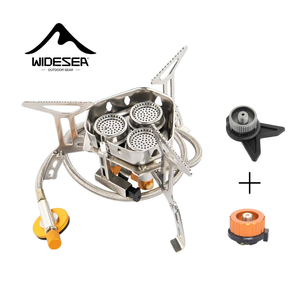 Widesea 6800W Portable Camping Gas Stove | High-Power Outdoor Burner