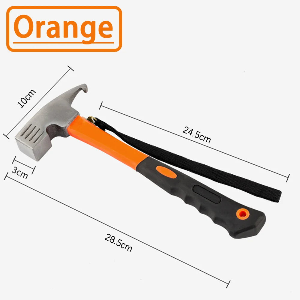 Multifunction Camping Tent Hammer | Peg Puller & Stake Mallet
