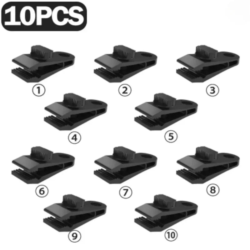 Heavy-Duty Locking Tarp Clips | 5–20 Pack