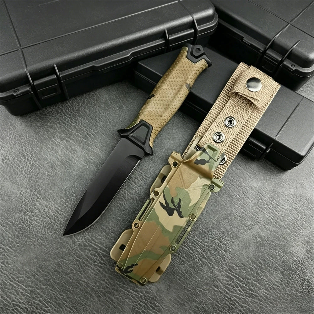 1500 Full Tang Fixed Blade Camping Knife | 9.9cm Blade with Sheath