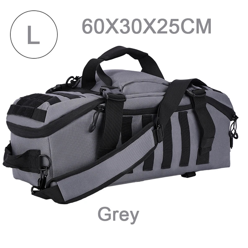 45L–80L MOLLE Camping Backpack | Large Capacity Hiking & Travel Rucksack
