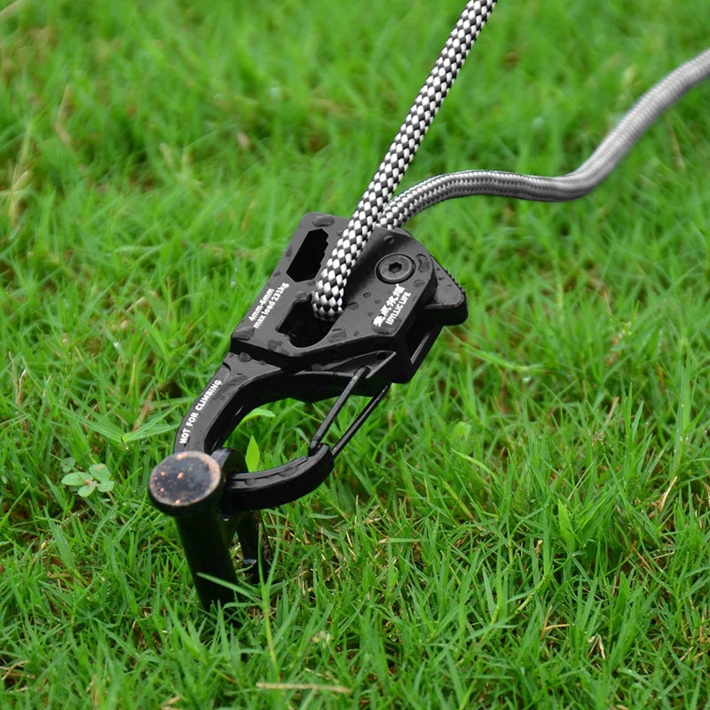 Self-Locking Aluminium Tent Rope Tensioner | S, M & L Sizes