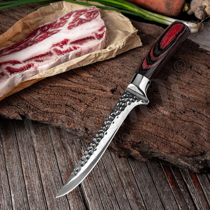 InLeung Stainless Steel Boning & Fishing Knife | 14.8cm Blade