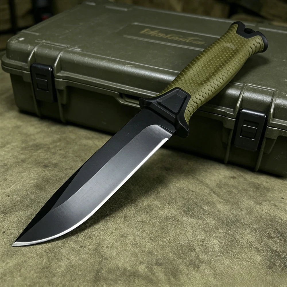 1500 Full Tang Fixed Blade Camping Knife | 9.9cm Blade with Sheath
